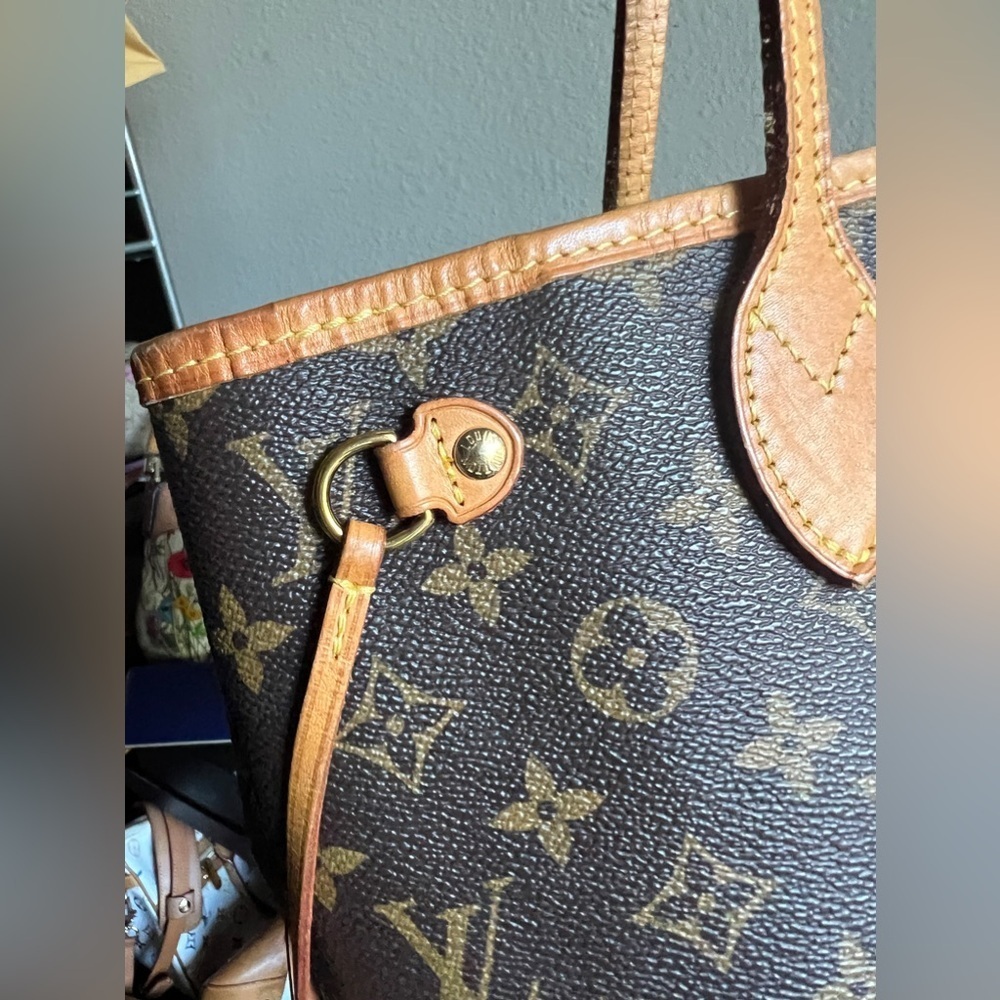 !SOLD !!!!!!! 🛑 Louis Vuitton Neverfull PM Monogram with pouch +dust bag - Picture 6 of 17